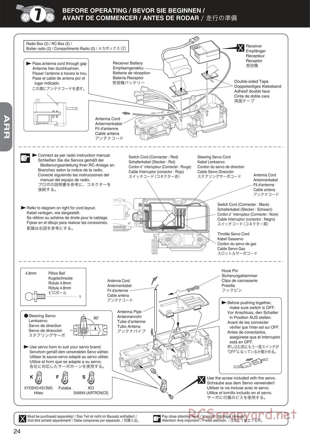 Kyosho - Mini Inferno ST 09 - Manual - Page 24