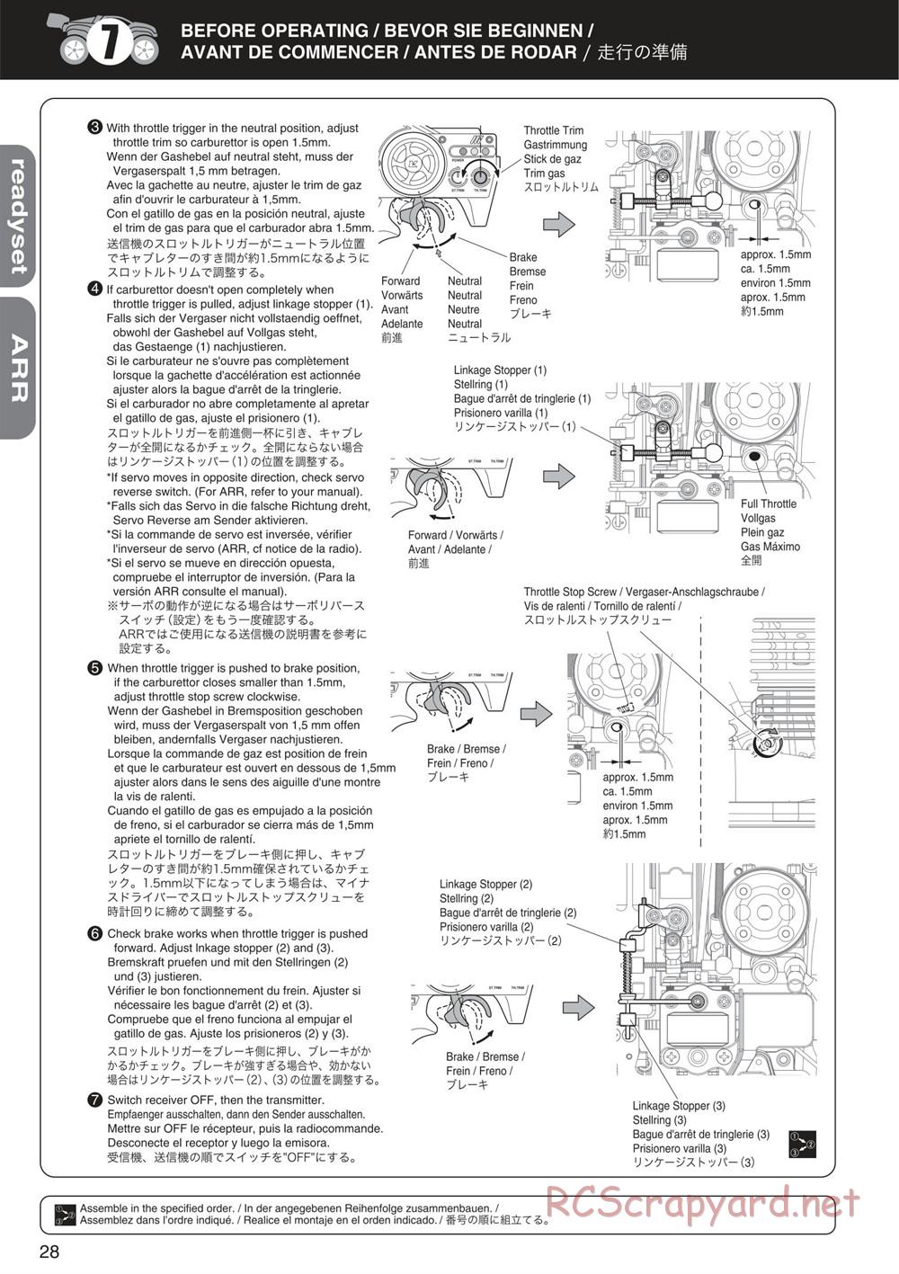 Kyosho - Mini Inferno ST 09 - Manual - Page 28