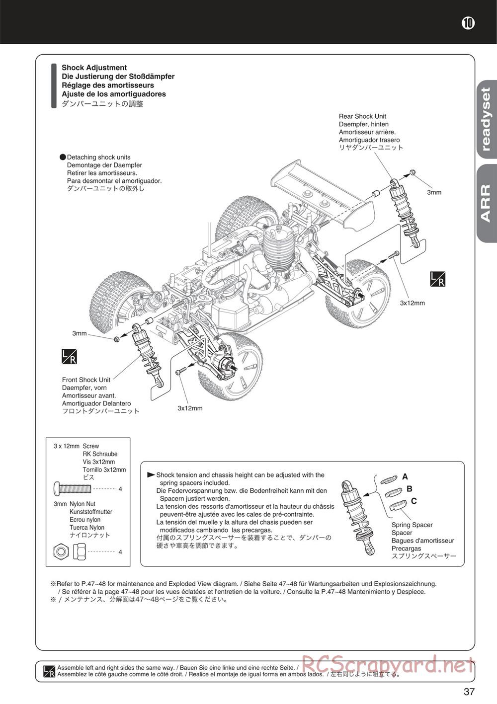 Kyosho - Mini Inferno ST 09 - Manual - Page 37