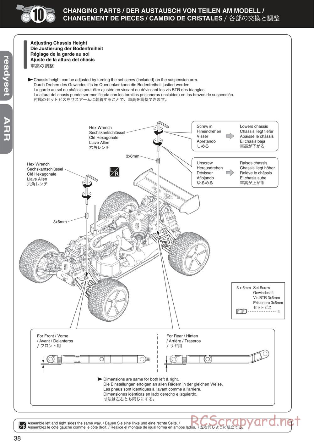 Kyosho - Mini Inferno ST 09 - Manual - Page 38