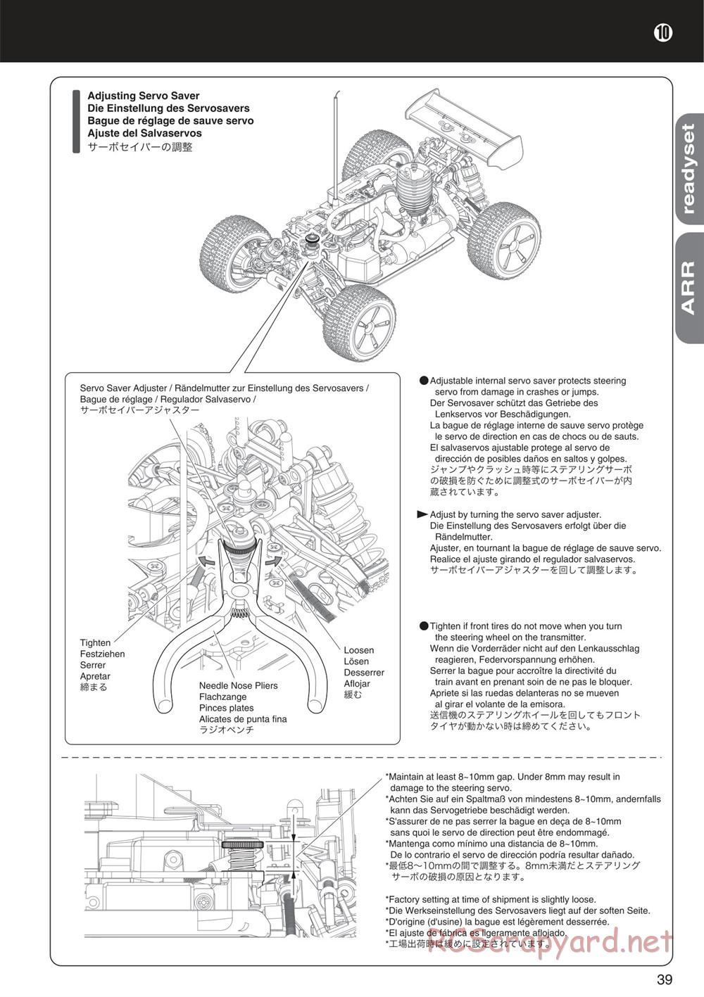 Kyosho - Mini Inferno ST 09 - Manual - Page 39