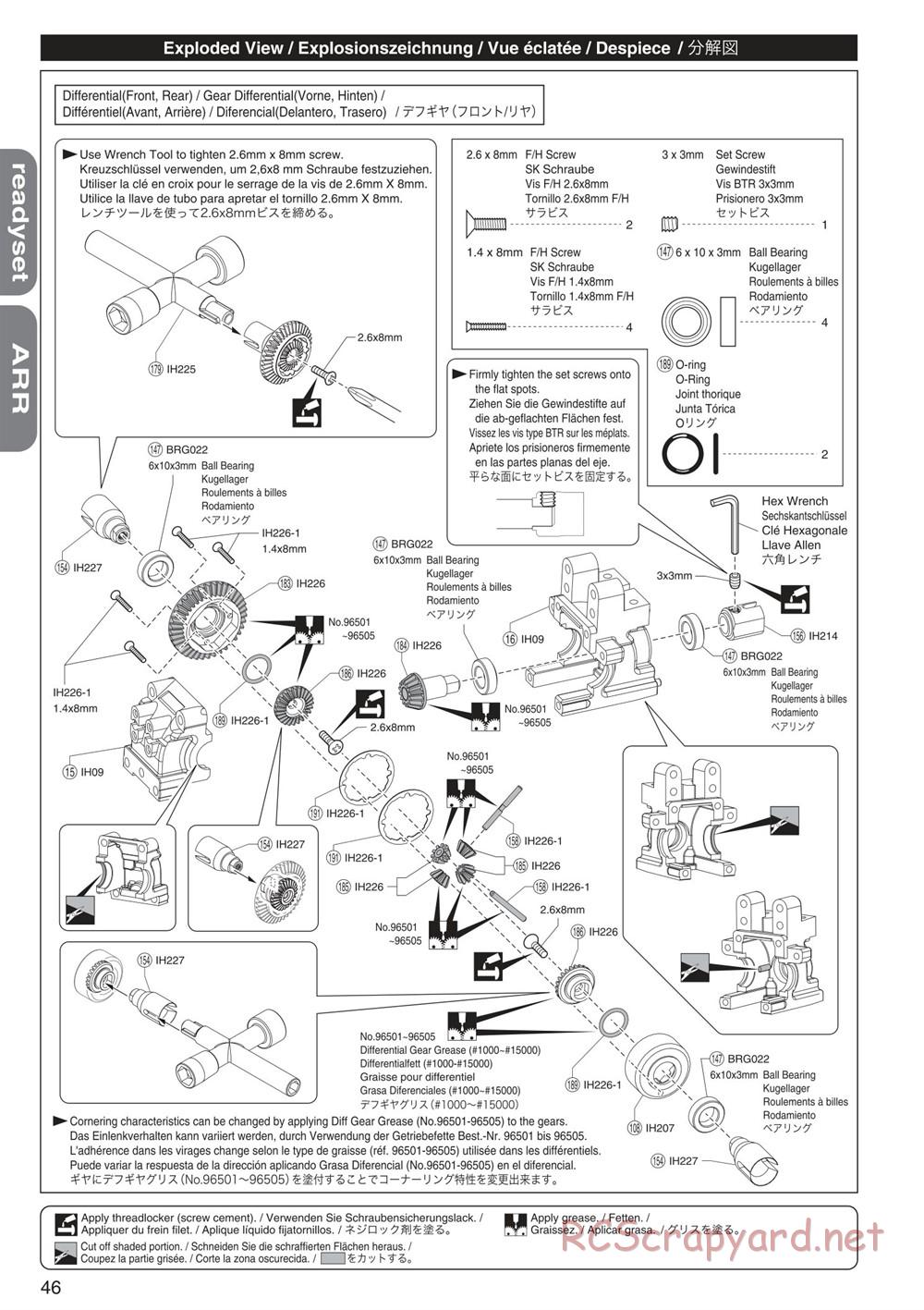 Kyosho - Mini Inferno ST 09 - Manual - Page 46