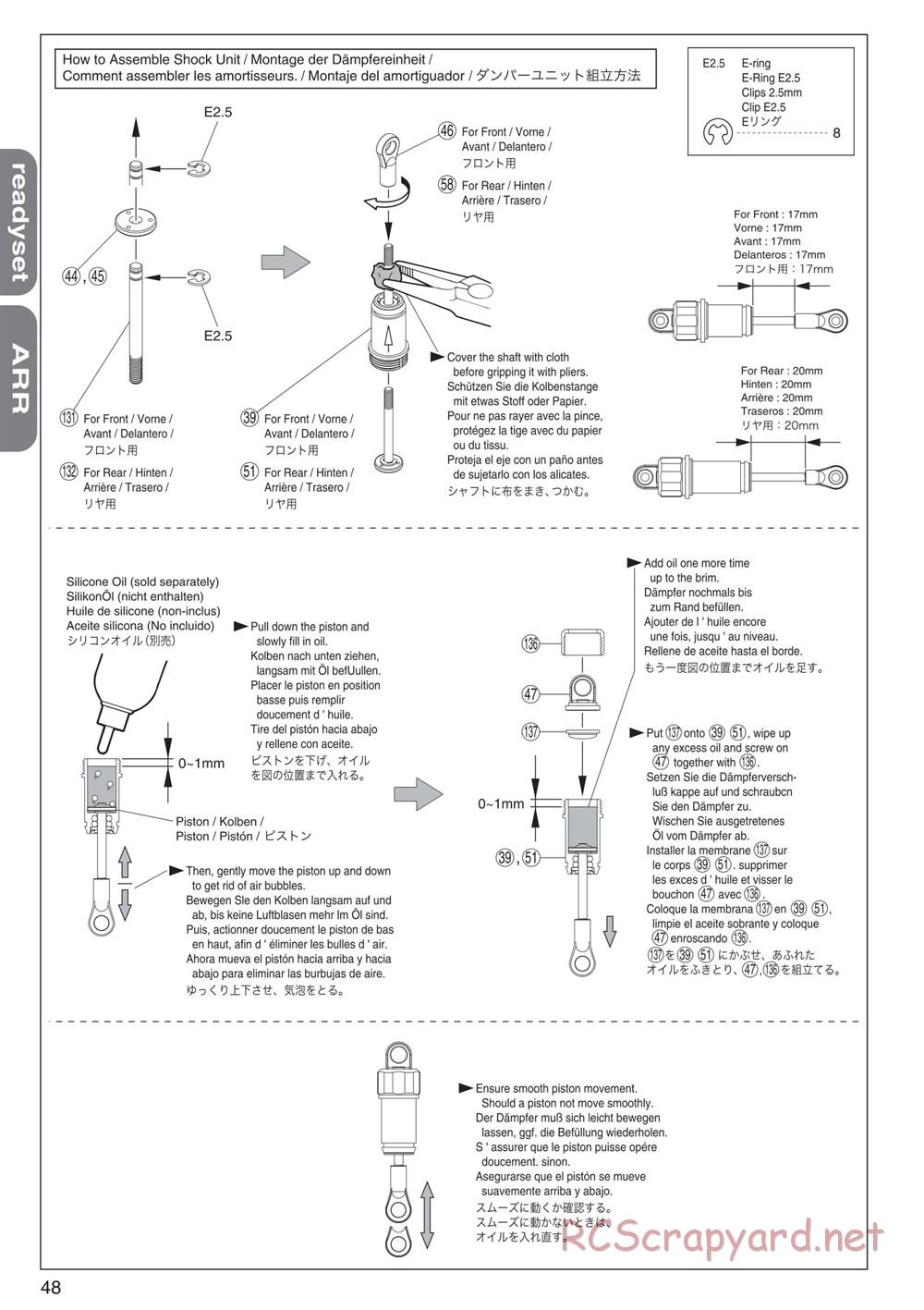 Kyosho - Mini Inferno ST 09 - Manual - Page 48