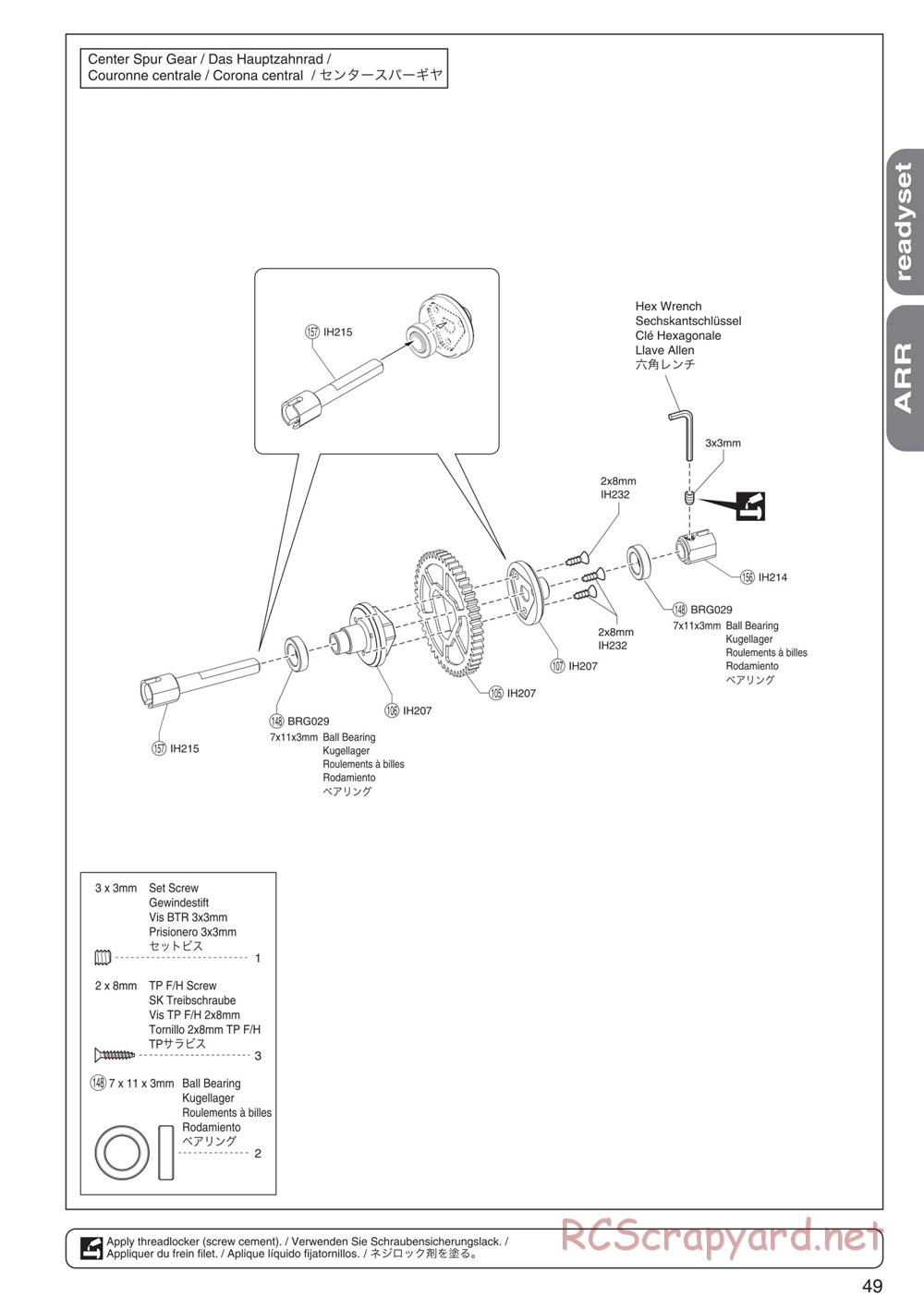 Kyosho - Mini Inferno ST 09 - Manual - Page 49