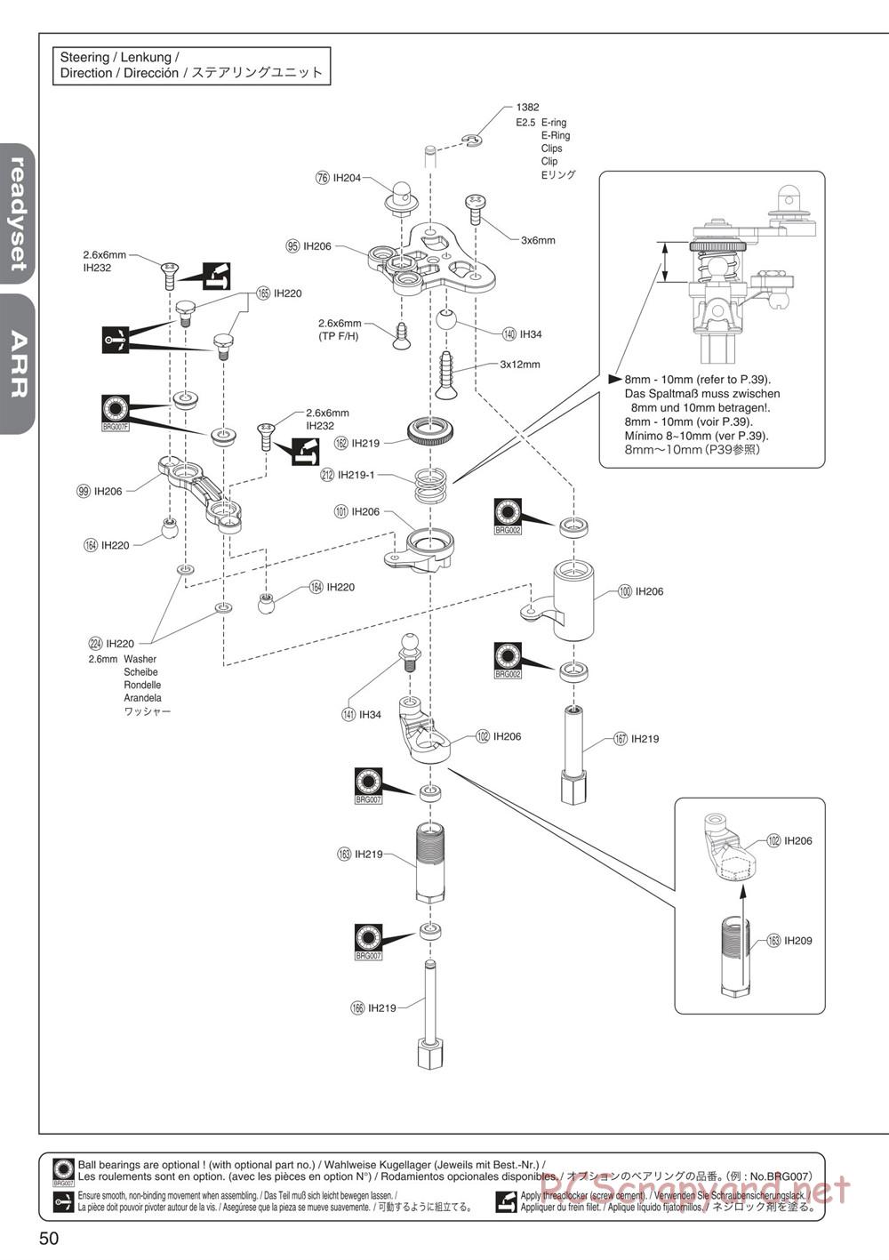 Kyosho - Mini Inferno ST 09 - Manual - Page 50