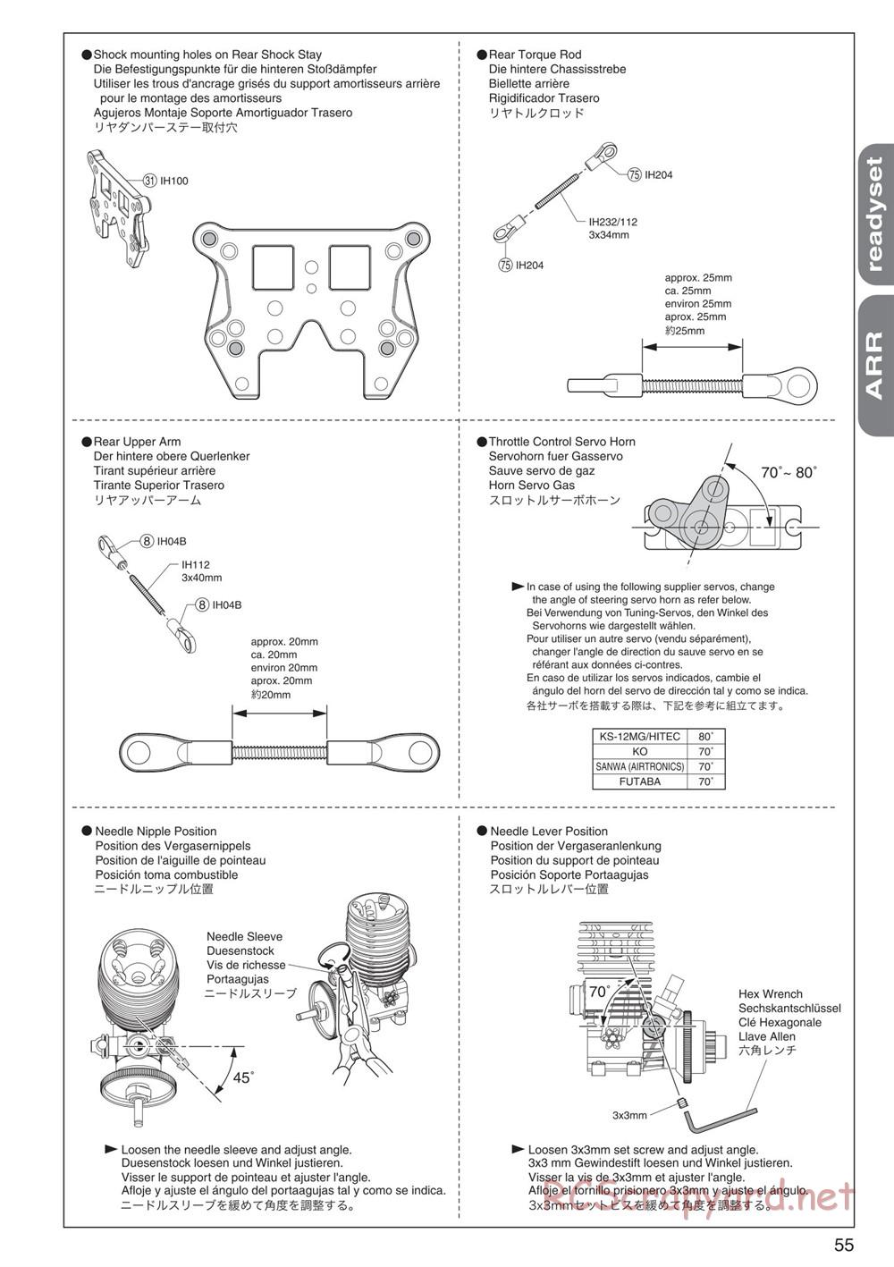 Kyosho - Mini Inferno ST 09 - Manual - Page 54