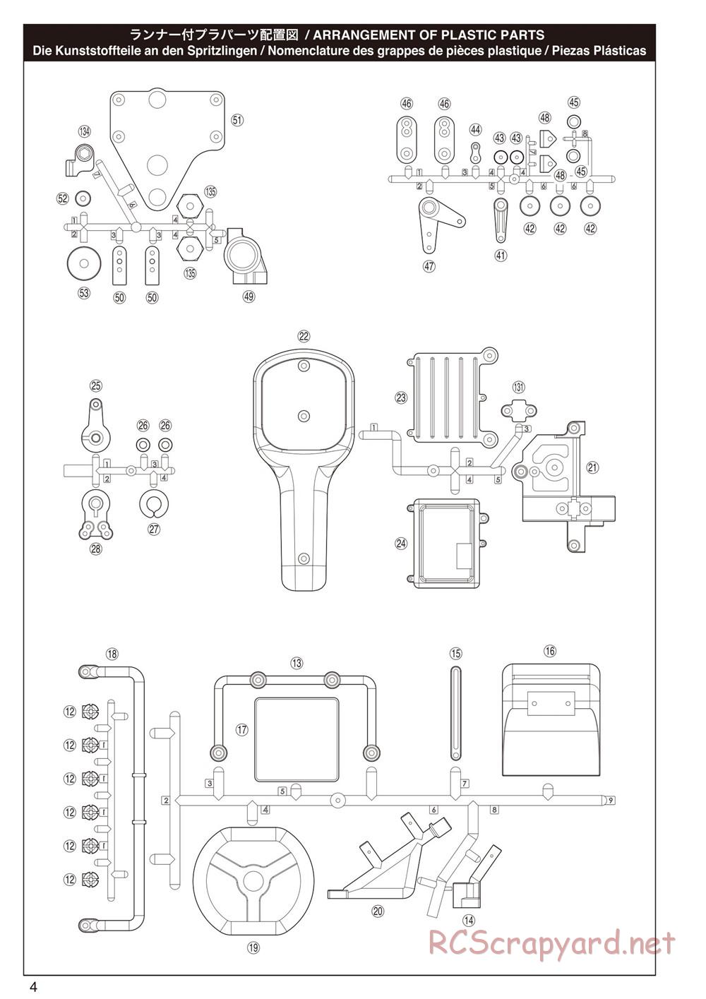 Kyosho - Birel R31-SE Kart - Manual - Page 4