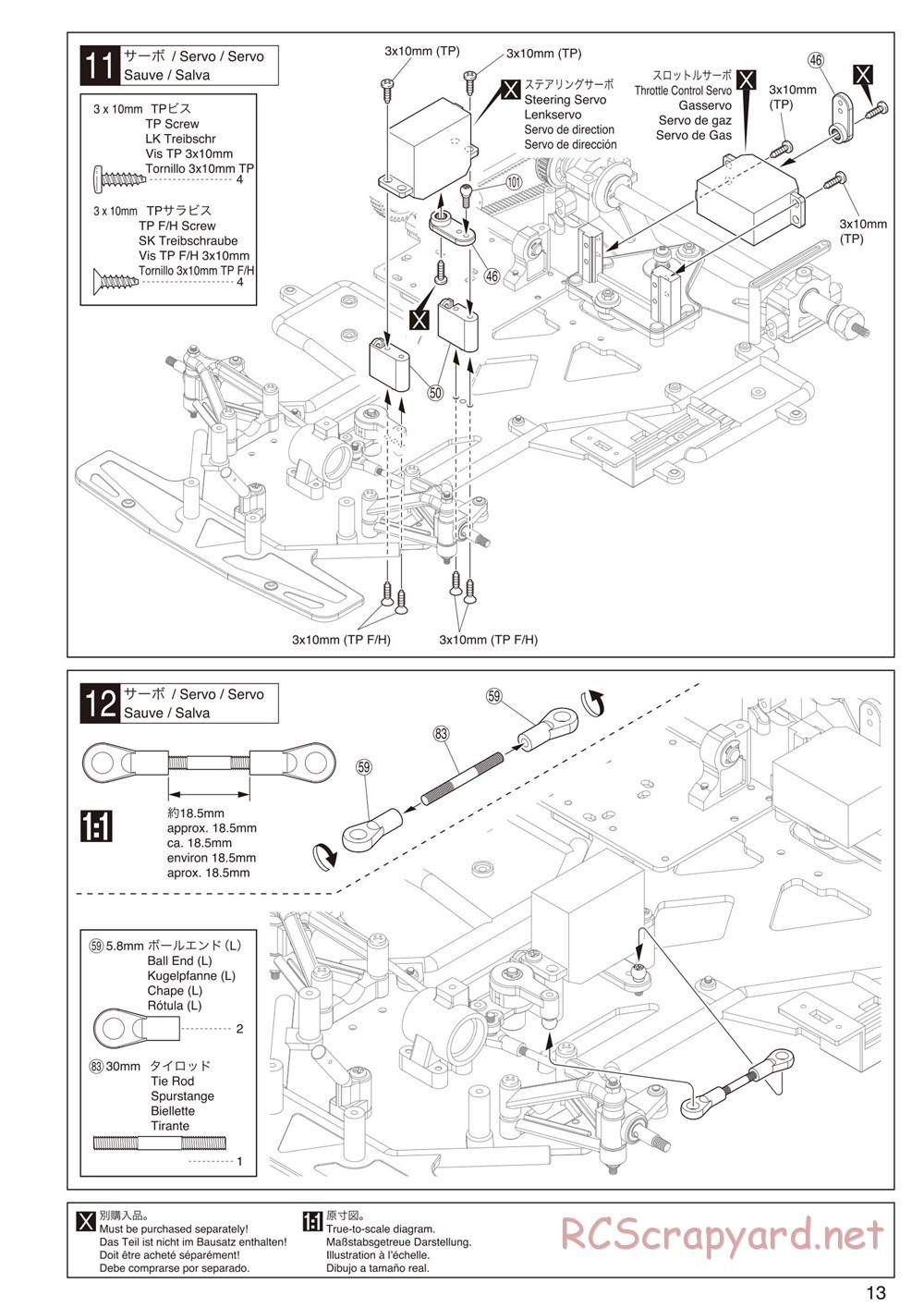Kyosho - Birel R31-SE Kart - Manual - Page 13