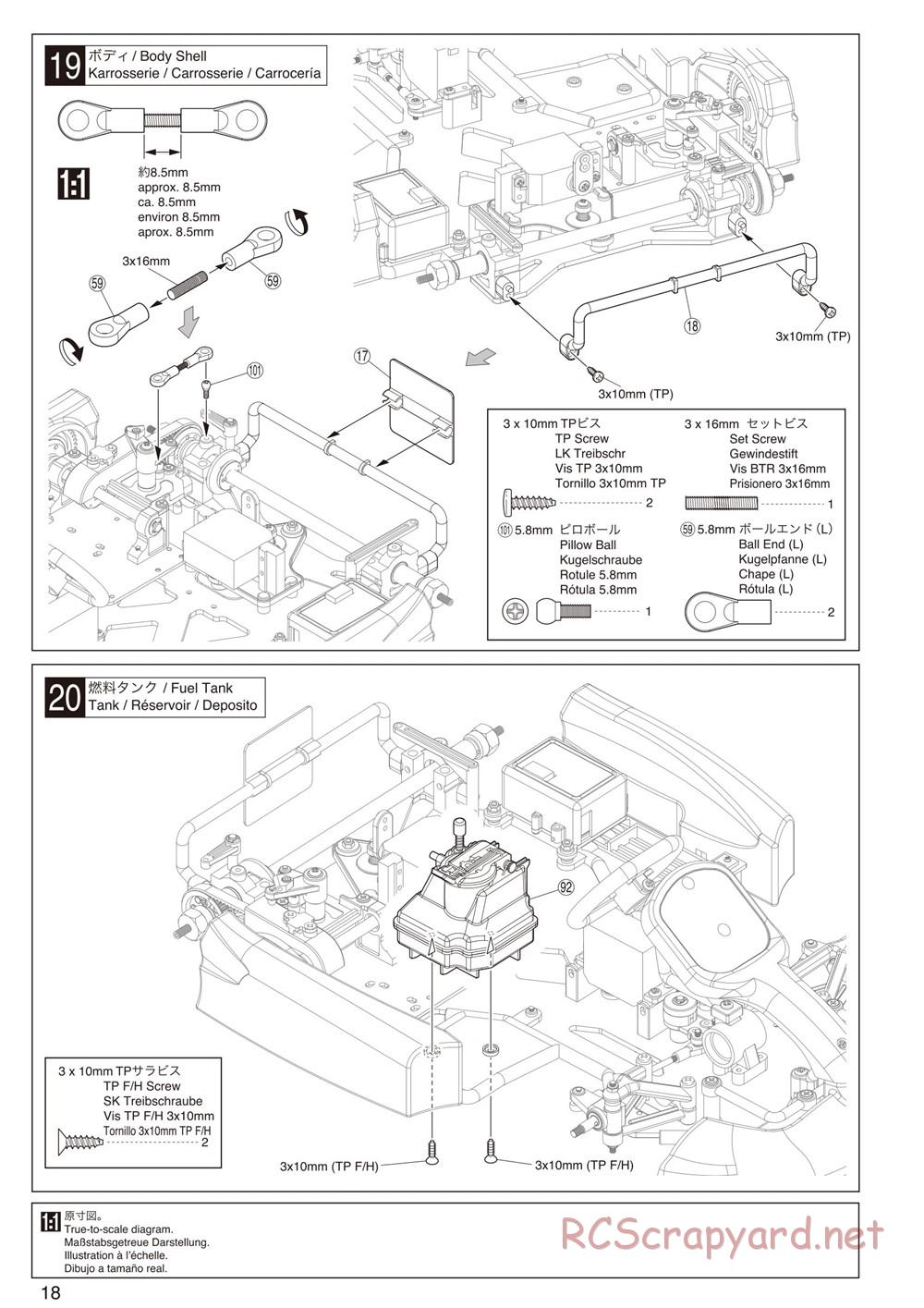 Kyosho - Birel R31-SE Kart - Manual - Page 18