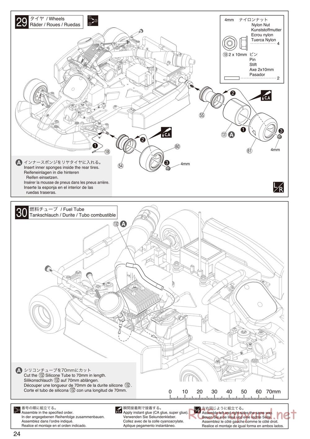 Kyosho - Birel R31-SE Kart - Manual - Page 24