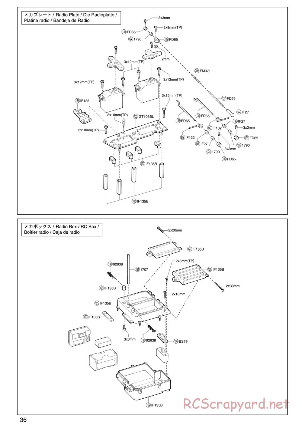 Kyosho - Inferno ST (2005) - Exploded Views - Page 3