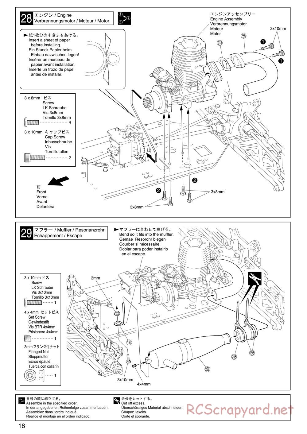 Kyosho - Inferno ST (2005) - Manual - Page 18
