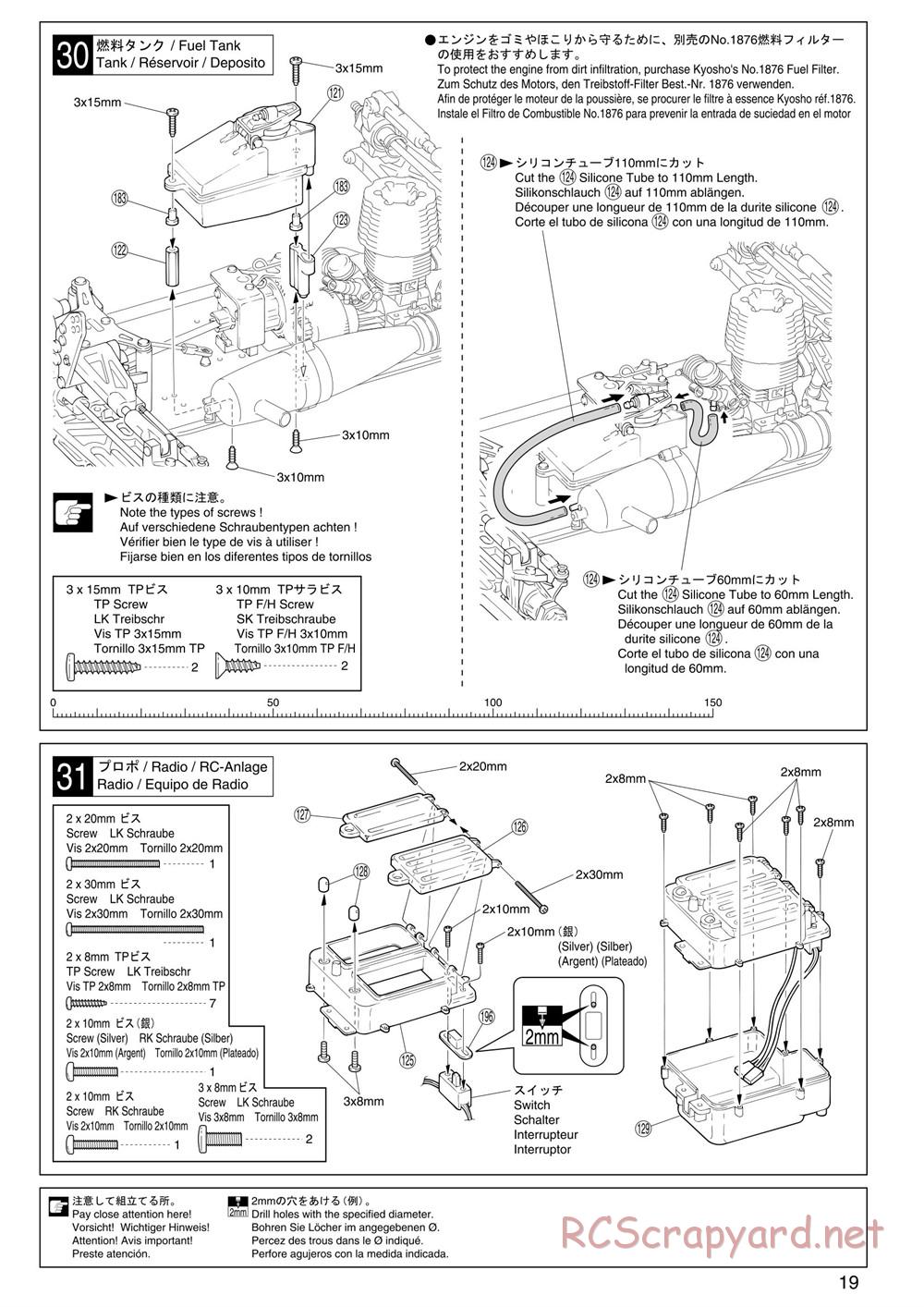 Kyosho - Inferno ST (2005) - Manual - Page 19