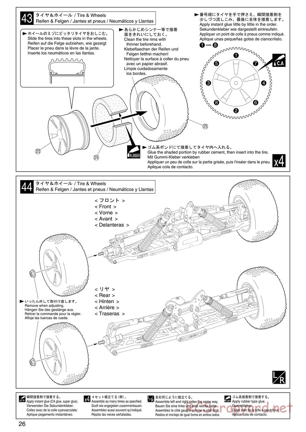 Kyosho - Inferno ST (2005) - Manual - Page 26