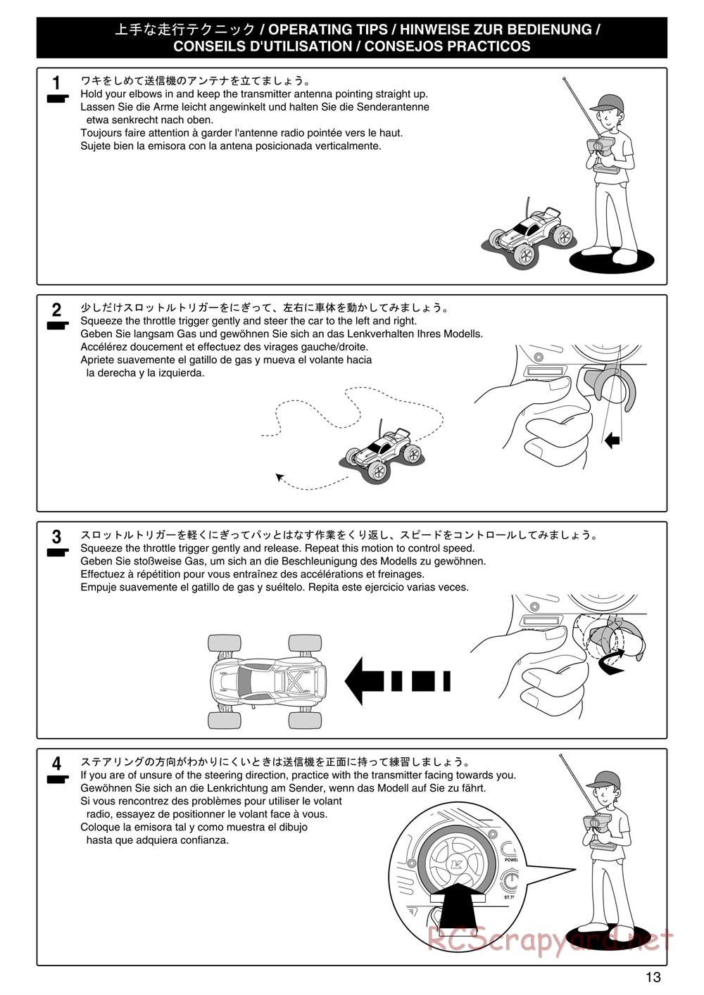 Kyosho - Inferno ST (2005) - Manual - Page 13