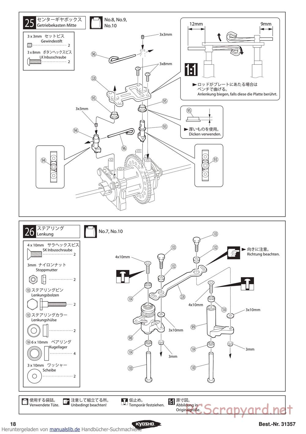Kyosho - Inferno ST-RR Evo - Manual - Page 18