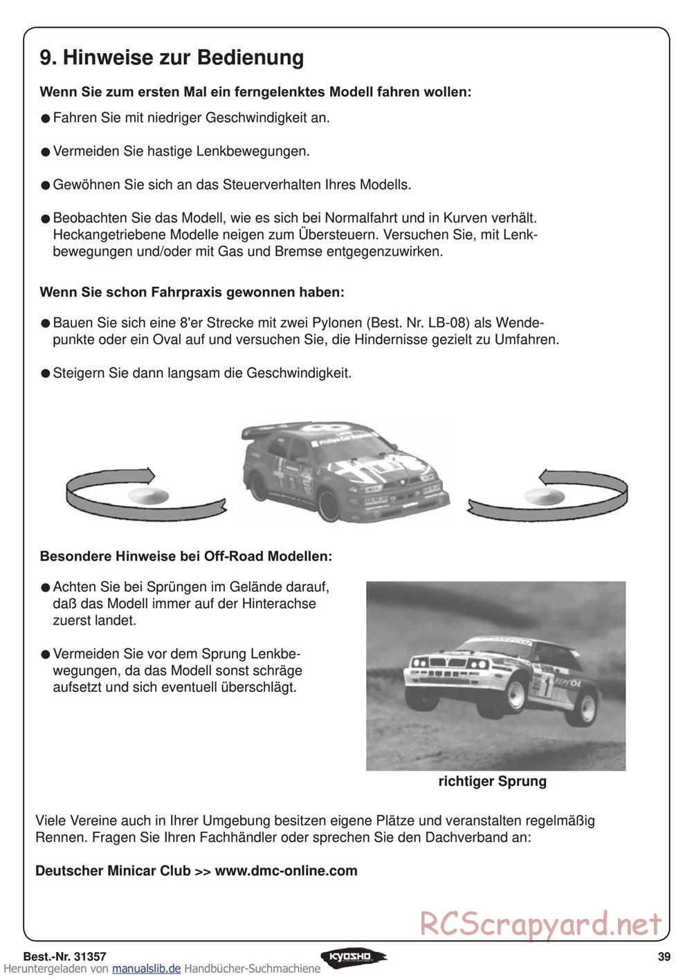 Kyosho - Inferno ST-RR Evo - Manual - Page 39