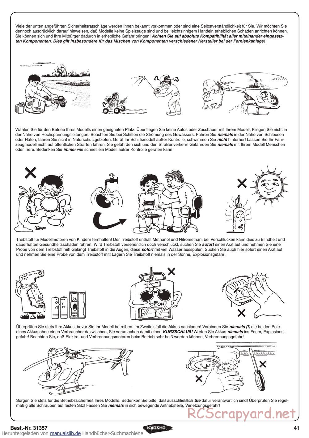 Kyosho - Inferno ST-RR Evo - Manual - Page 41