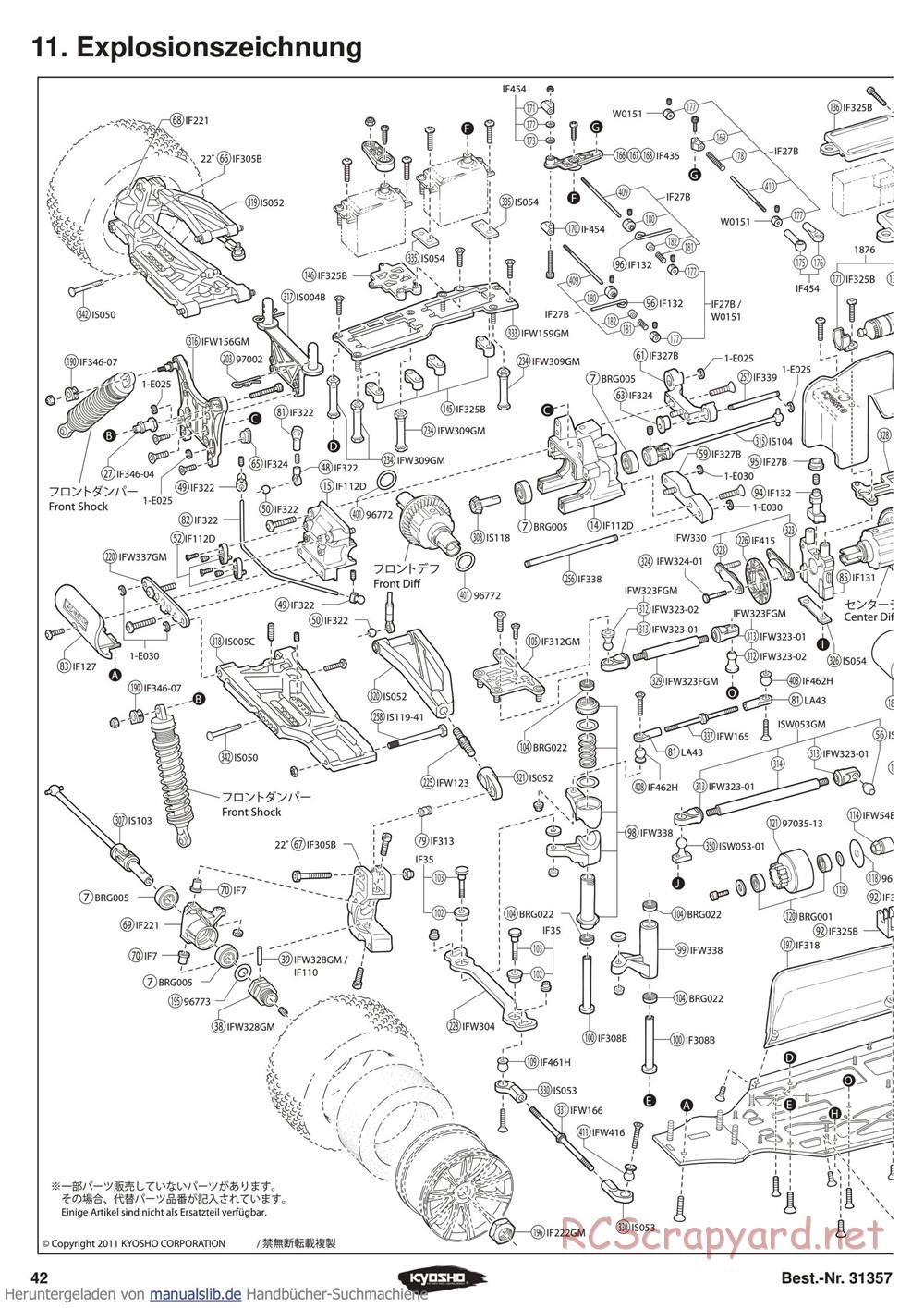 Kyosho - Inferno ST-RR Evo - Manual - Page 42