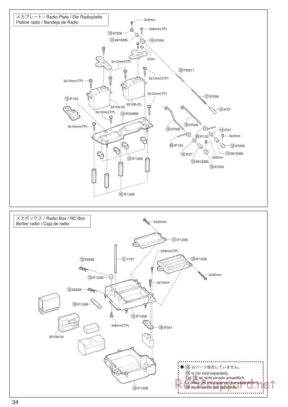Kyosho - Inferno Neo Race Spec - Exploded Views - Page 3