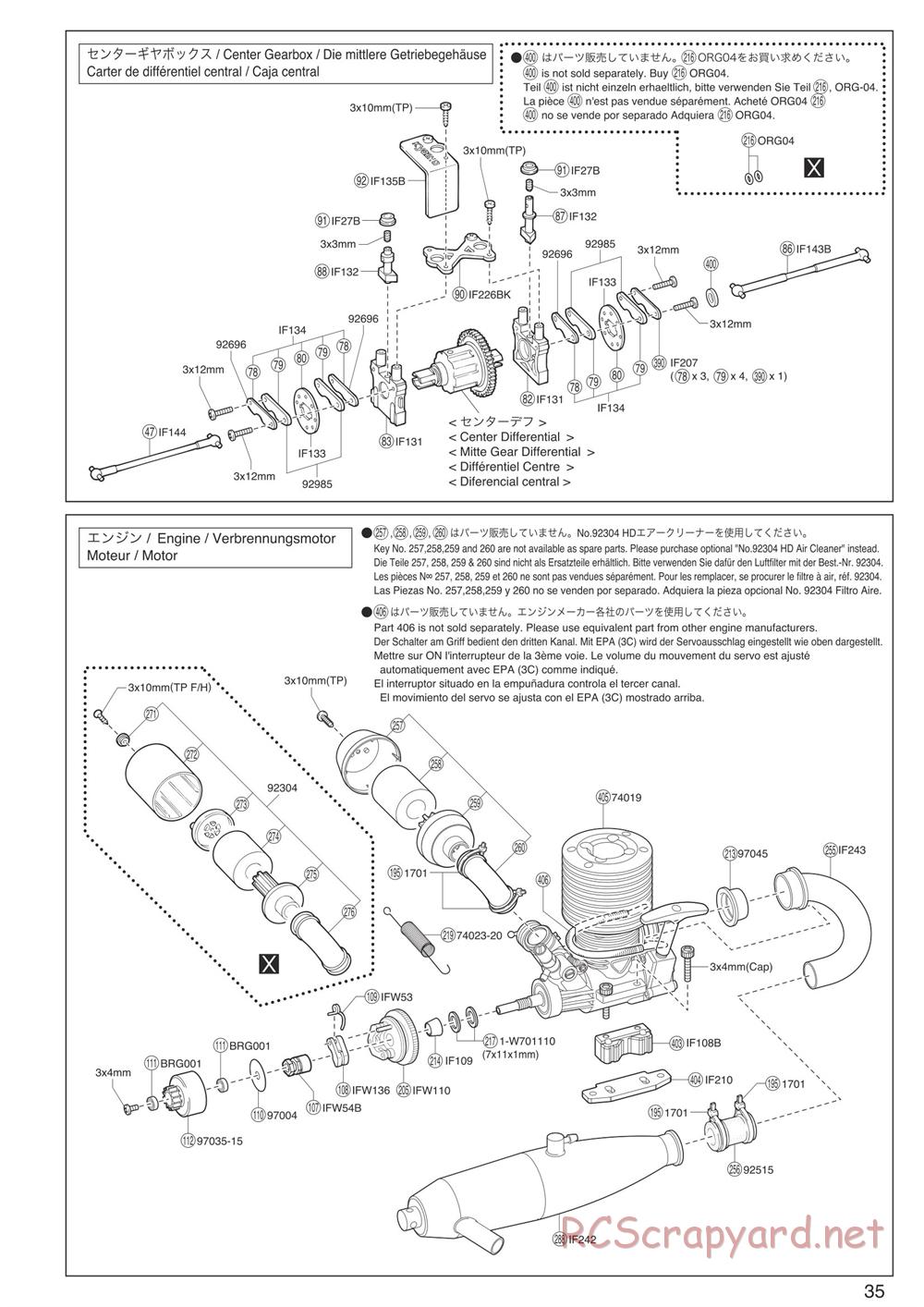 Kyosho - Inferno Neo Race Spec - Exploded Views - Page 4