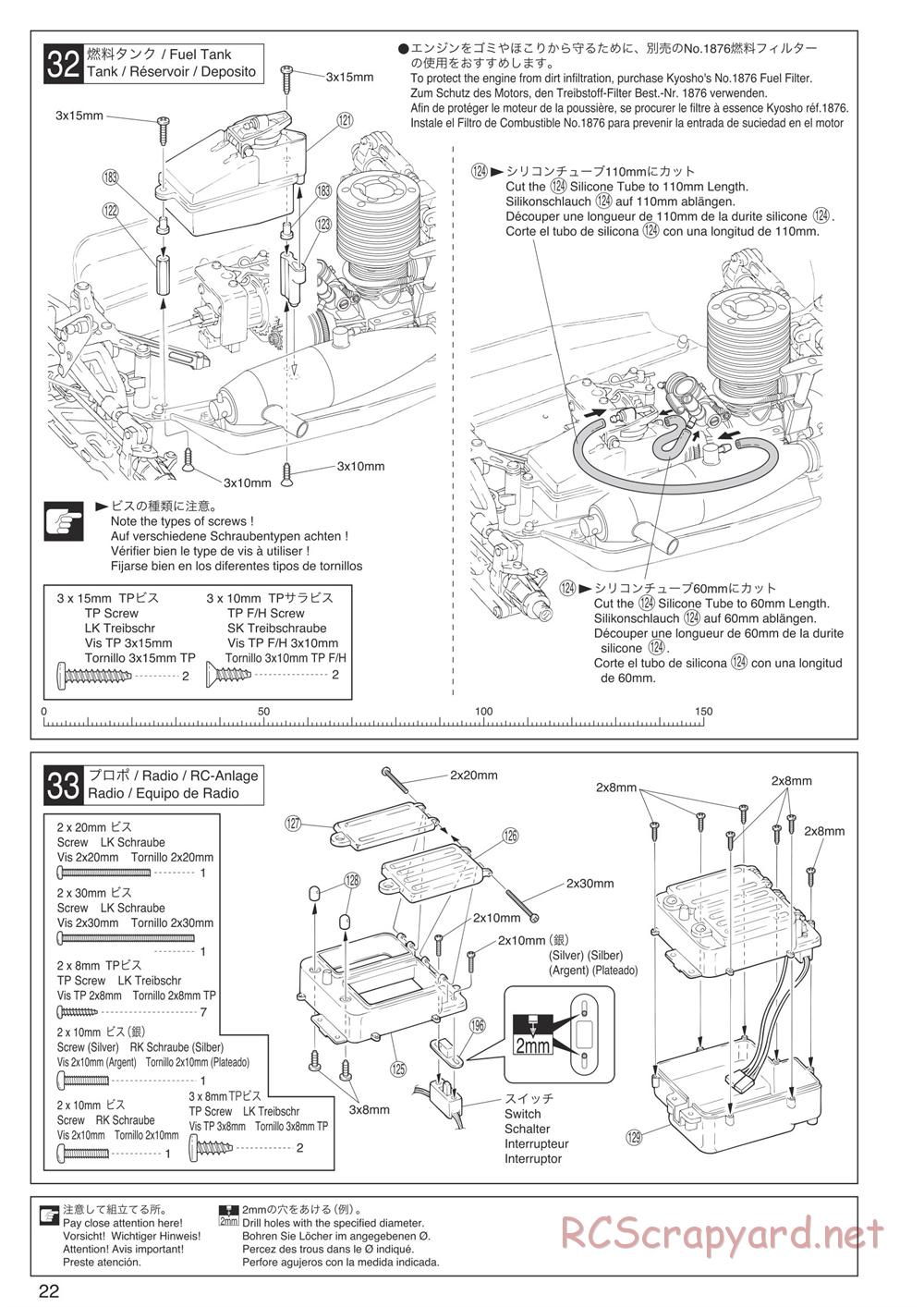 Kyosho - Inferno Neo Race Spec - Manual - Page 22