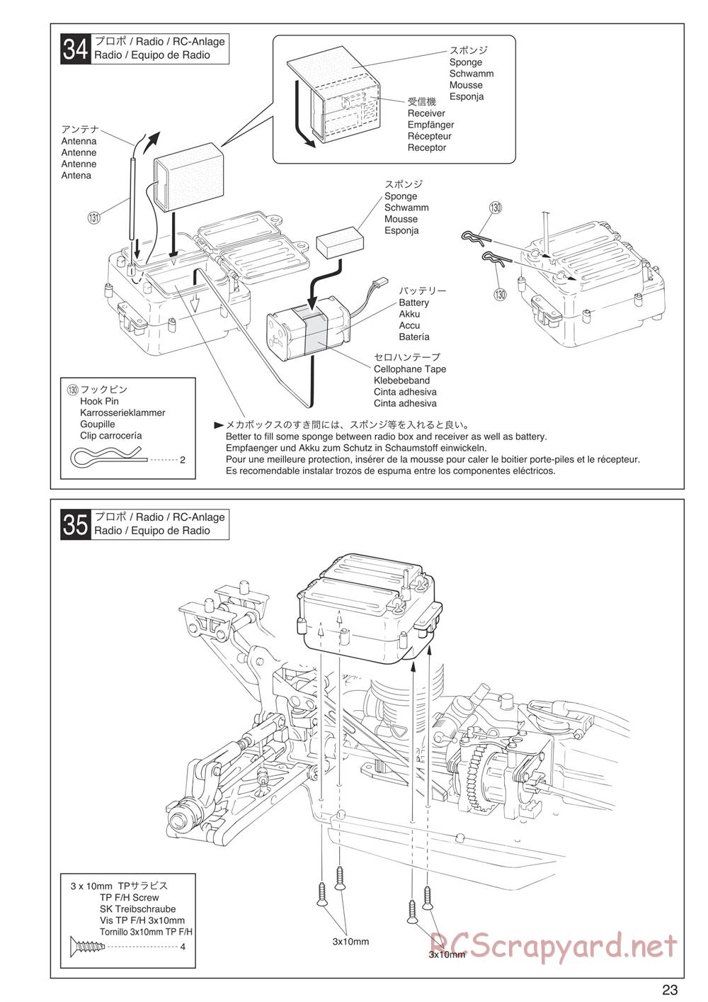 Kyosho - Inferno Neo Race Spec - Manual - Page 23