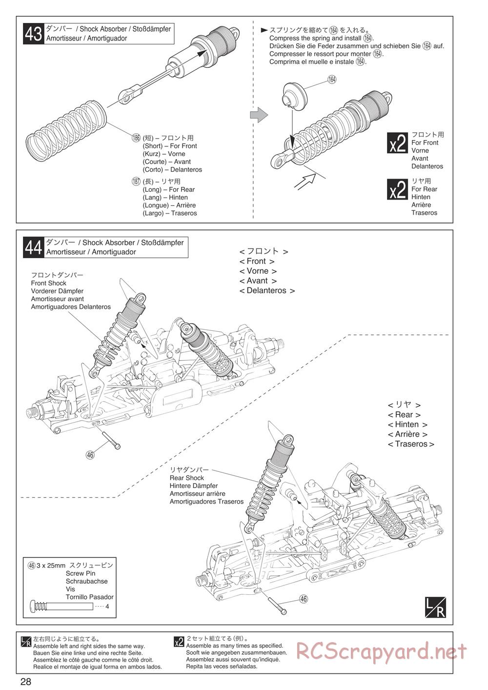 Kyosho - Inferno Neo Race Spec - Manual - Page 28