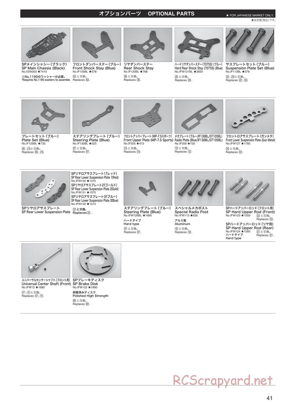 Kyosho - Inferno Neo Race Spec - Manual - Page 41