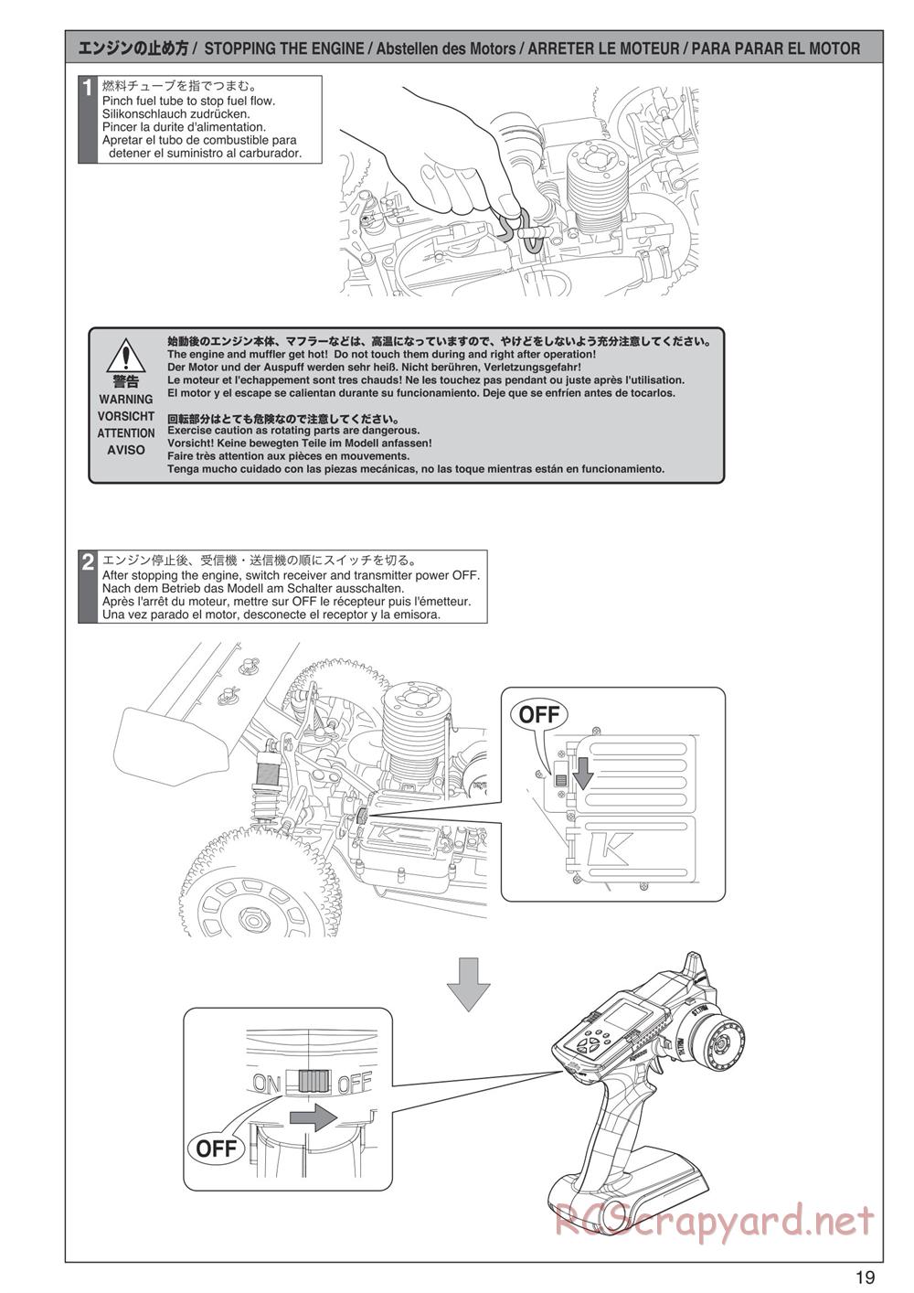 Kyosho - Inferno Neo Race Spec - Manual - Page 19