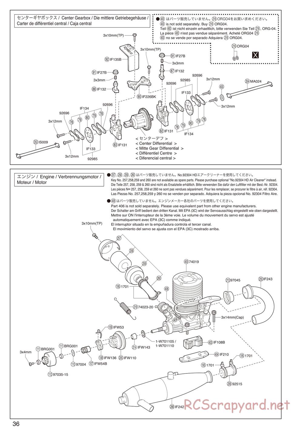 Kyosho - Inferno Neo ST - Exploded Views - Page 4