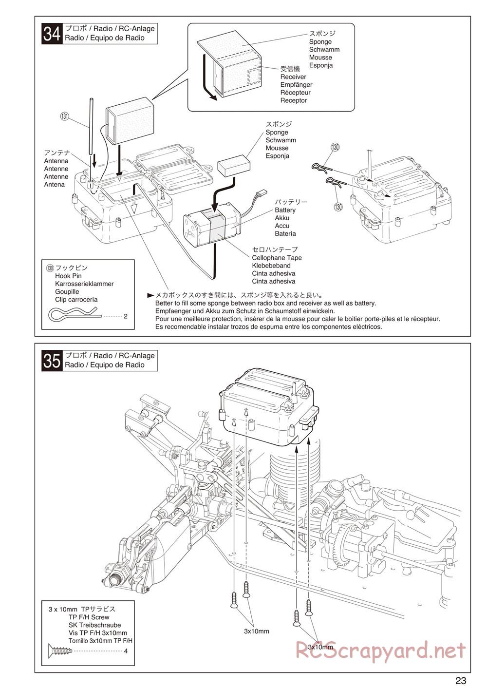 Kyosho - Inferno Neo ST - Manual - Page 23