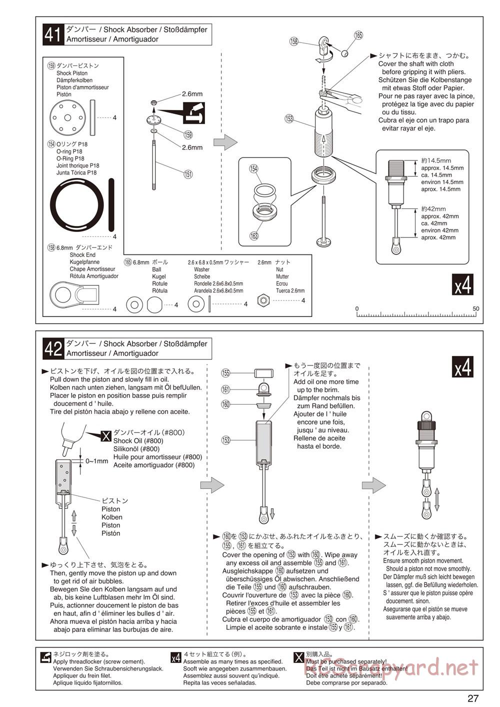Kyosho - Inferno Neo ST - Manual - Page 27