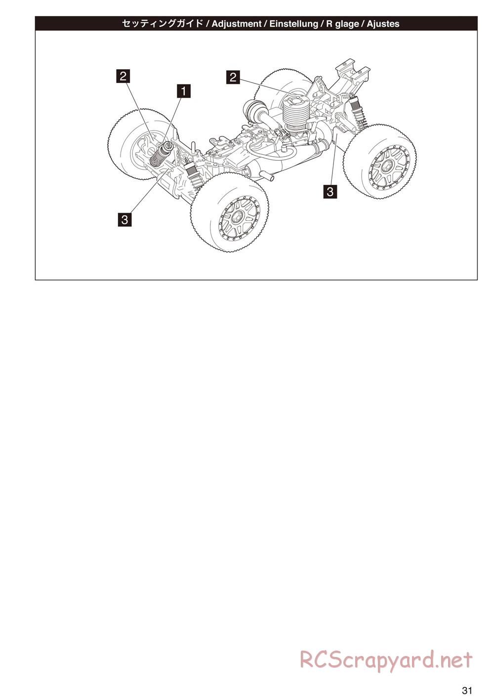 Kyosho - Inferno Neo ST - Manual - Page 31