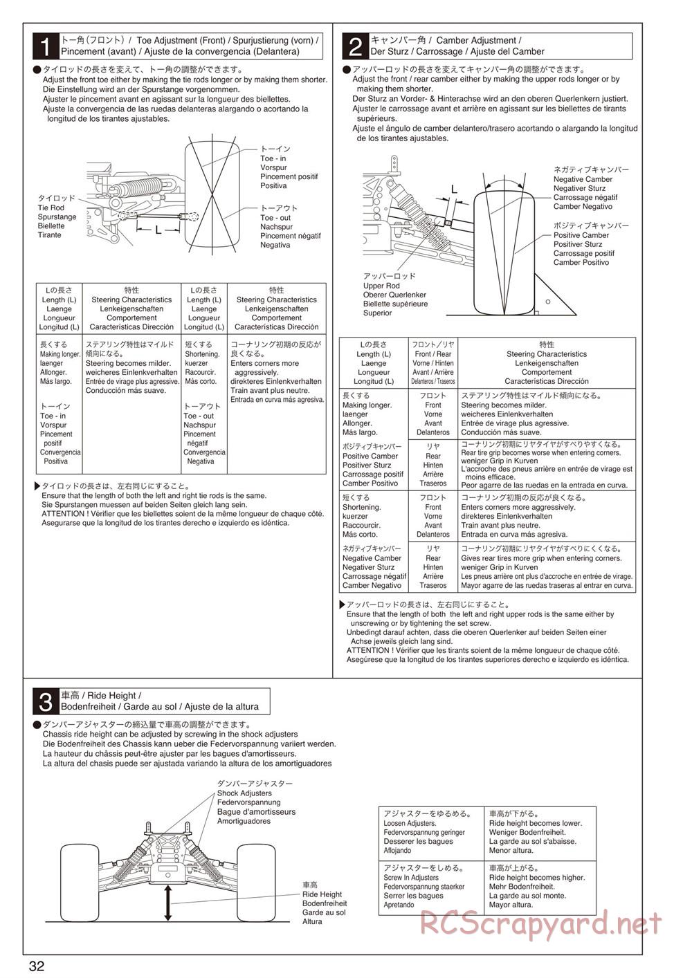 Kyosho - Inferno Neo ST - Manual - Page 32
