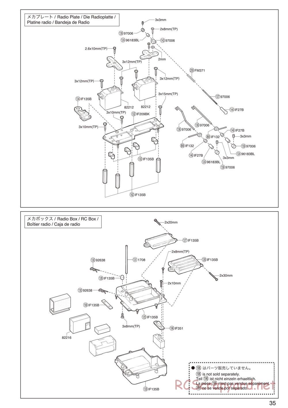 Kyosho - Inferno Neo ST - Manual - Page 35