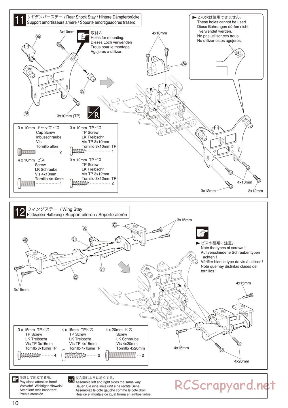 Kyosho - Inferno Neo 2.0 - Manual - Page 10