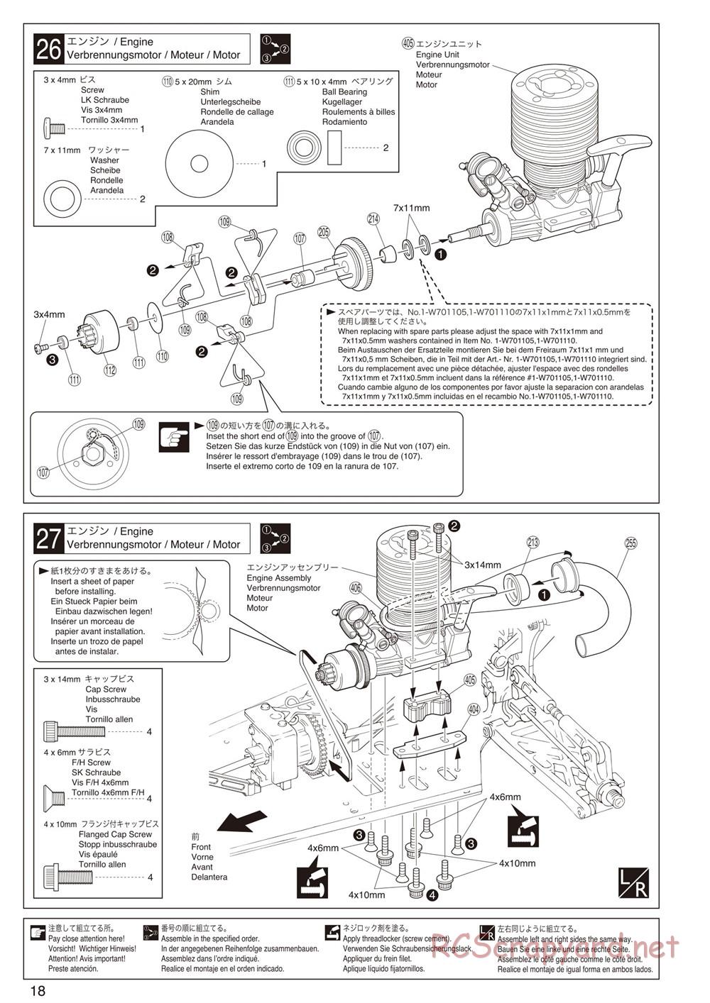 Kyosho - Inferno Neo 2.0 - Manual - Page 18