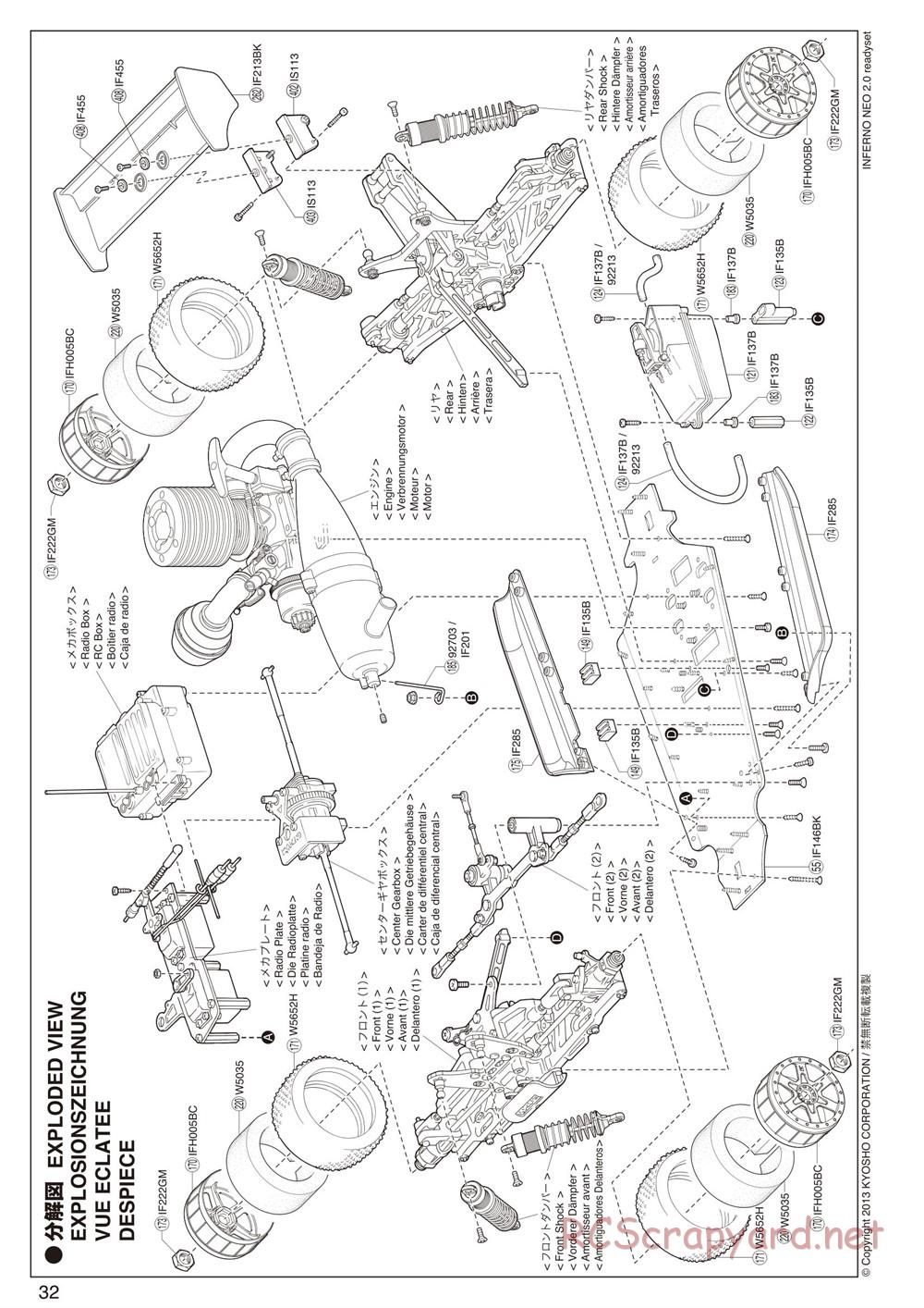 Kyosho - Inferno Neo 2.0 - Manual - Page 32