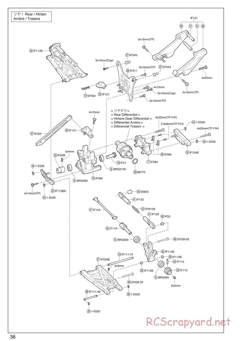 Kyosho - Inferno Neo 2.0 - Manual - Page 36