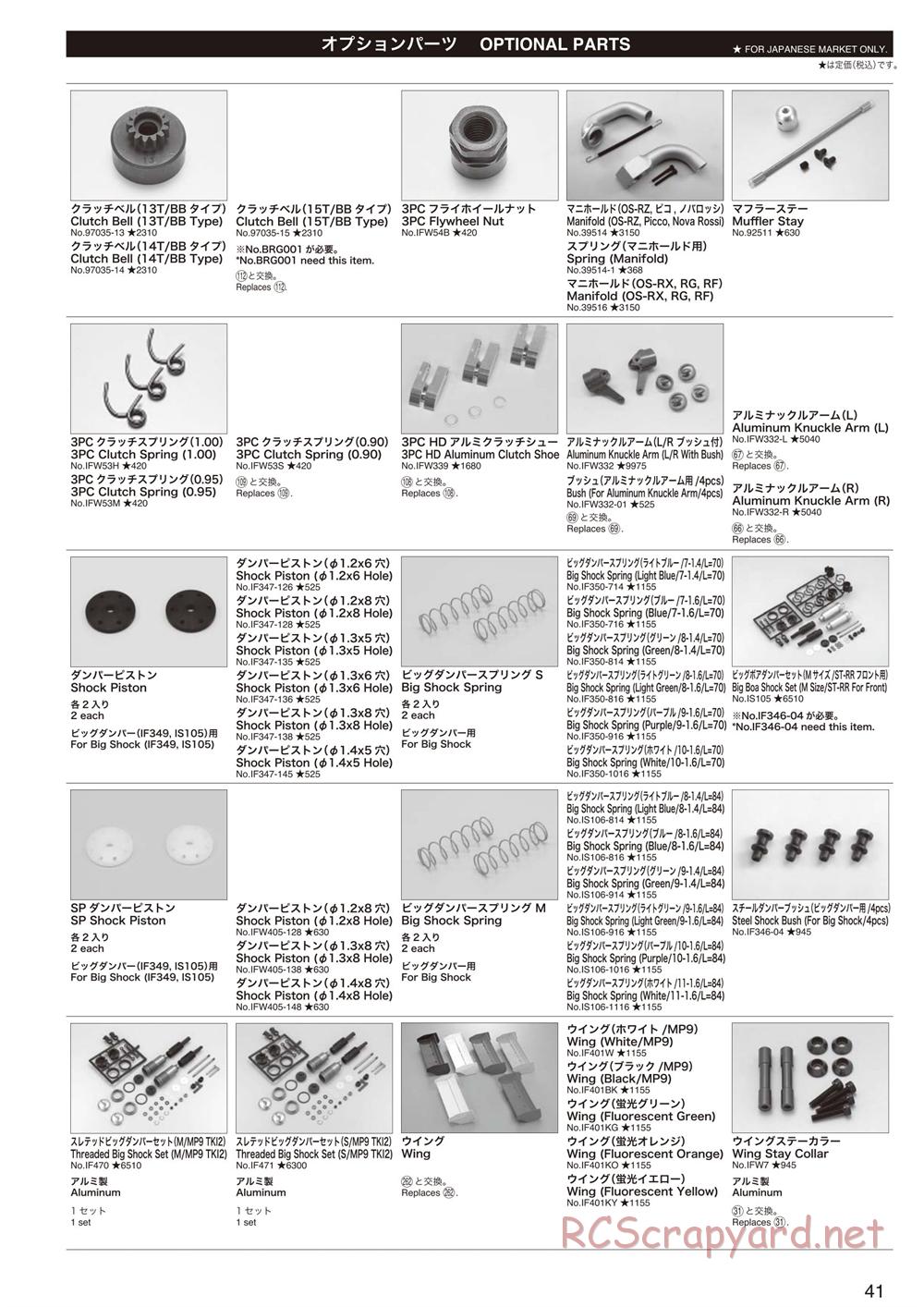 Kyosho - Inferno Neo 2.0 - Parts List - Page 4