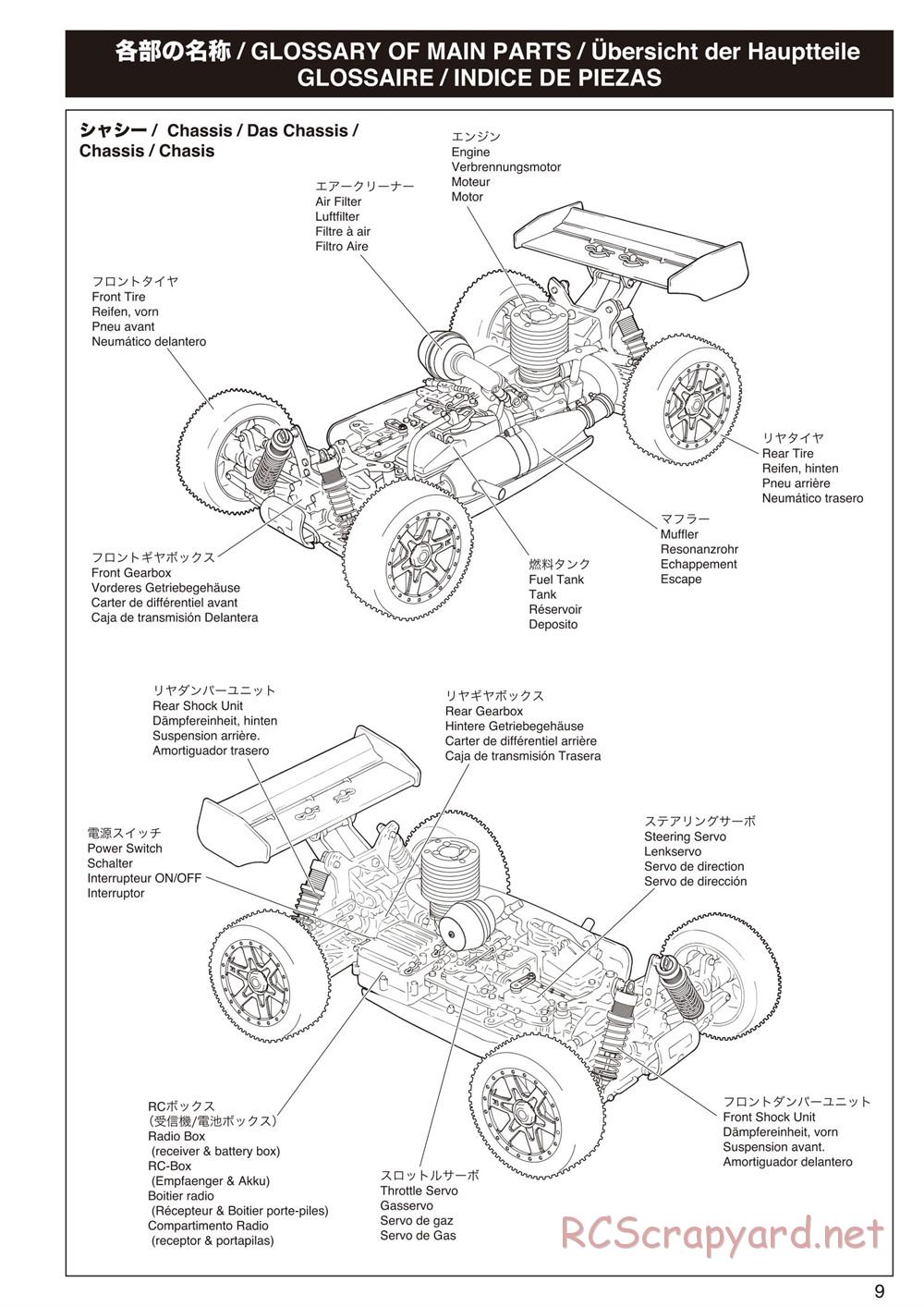 Kyosho - Inferno Neo 2.0 - Manual - Page 9