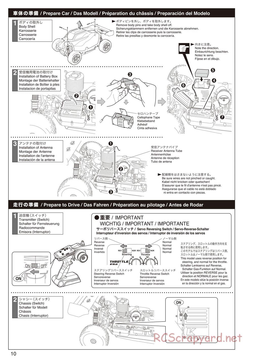 Kyosho - Inferno Neo 2.0 - Manual - Page 10