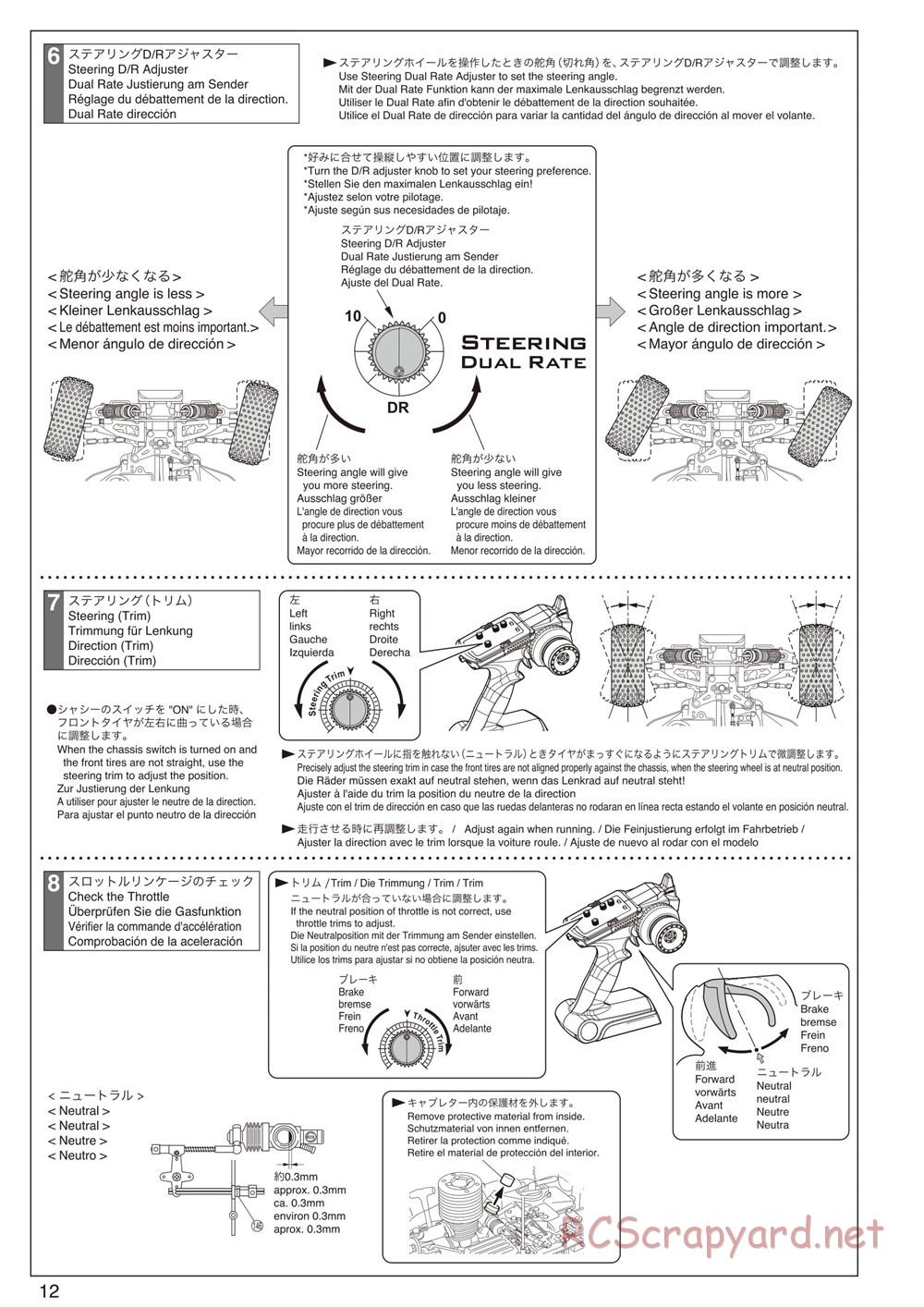 Kyosho - Inferno Neo 2.0 - Manual - Page 12