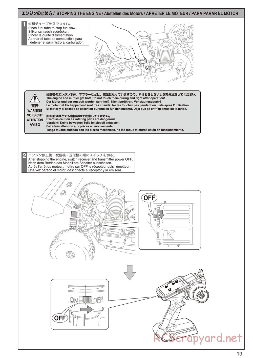 Kyosho - Inferno Neo 2.0 - Manual - Page 19