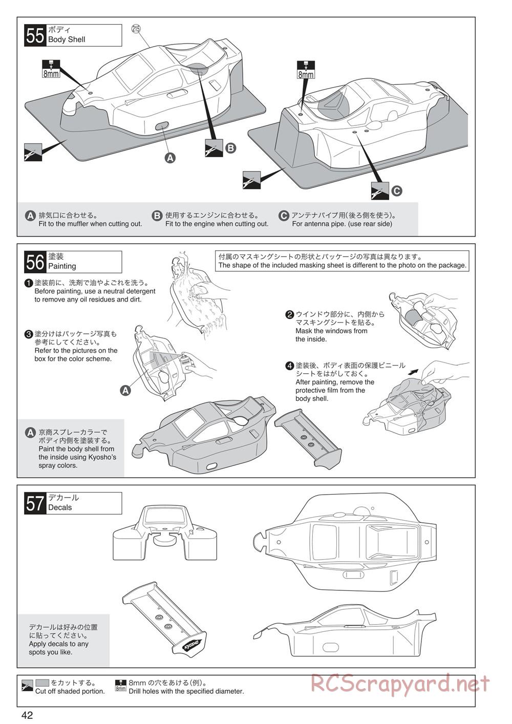 Kyosho - Inferno MP9 TKI3 - Manual - Page 42