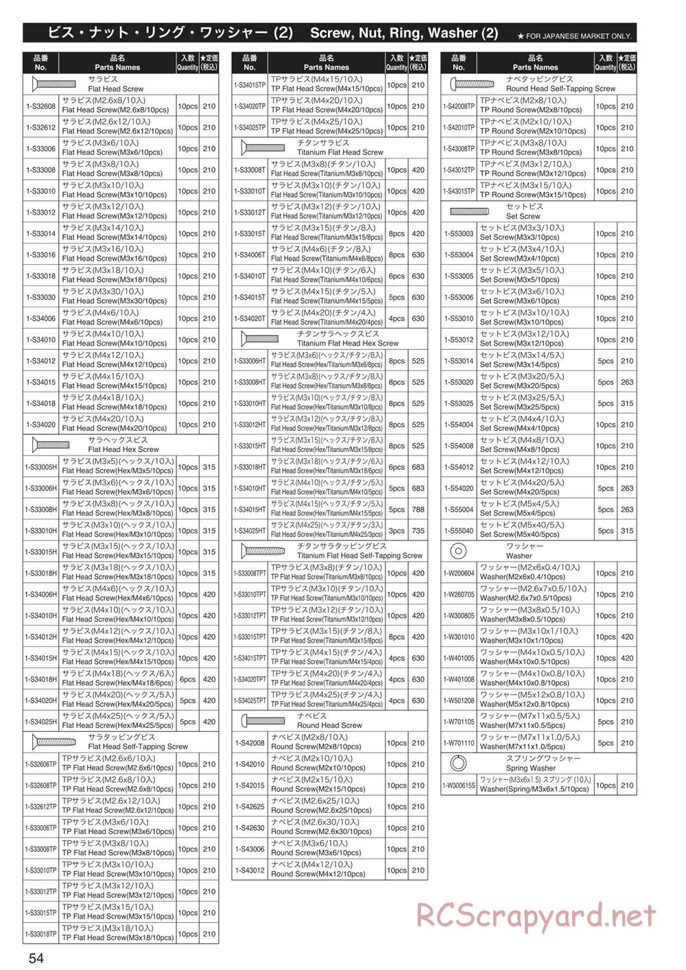 Kyosho - Inferno MP9 TKI3 - Manual - Page 53