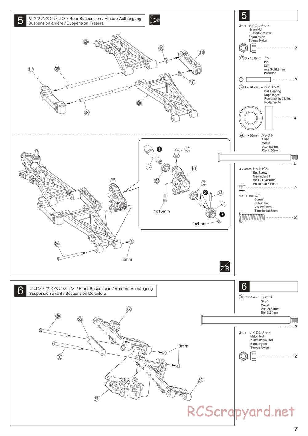 Kyosho - Scorpion XXL Nitro - Manual - Page 7