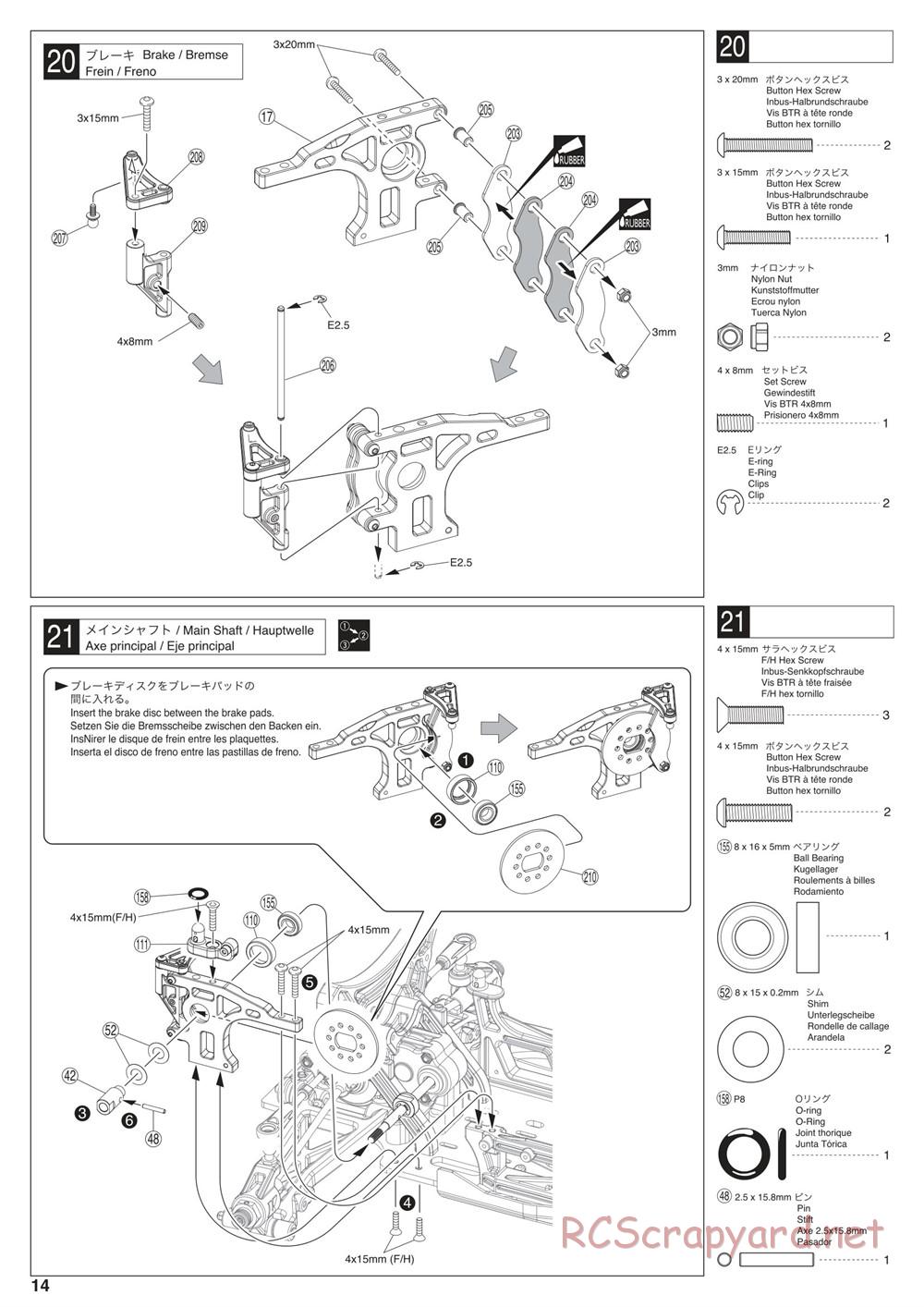 Kyosho - Scorpion XXL Nitro - Manual - Page 14