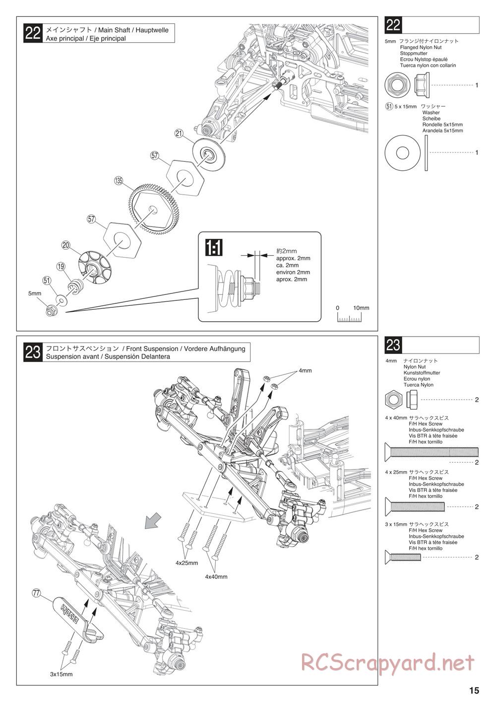 Kyosho - Scorpion XXL Nitro - Manual - Page 15